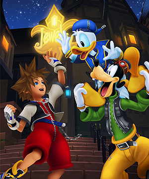 Sora, Donald, and Goofy